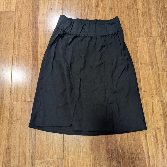Gap Maternity Black Stretch Skirt - Picture 2 of 6